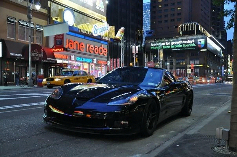 Times Square 2009 right before I sold her. Photo by author.